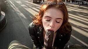 Бля кузина уговорила выебать ее сочную жопу на улице