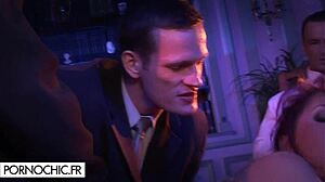 कत्सुनी हार्डकोर ऑर्गी में डबल पेनेट्रेशन के साथ स्टार