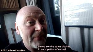 Sıcak Milf Aimee Rus konserinde vahşi sakso çekiyor!