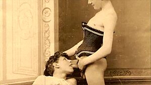 Filmato bisessuale vintage molto raro di tanto tempo fa