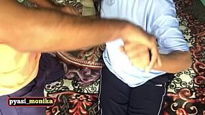 Caliente chica musulmana con culo grande atrapada hablando sucio y follada duro.