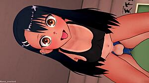 Nagatoro neckt mit geschickten Handjob-Moves