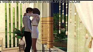 ehi, guarda la notte di nozze selvaggia di harry in anteprima hentai 3d