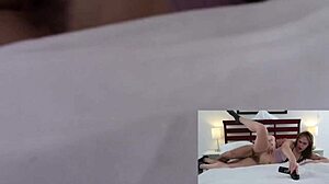 Amerikai szőke lány forró akcióban