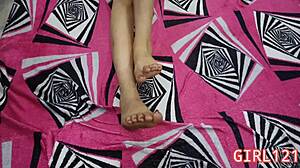 intialainen huora saa ajetun perseensä ulkona