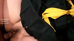 นักศึกษาชาวไทย ชุดนักเรียน อยากครีมพายในคืนนี้ เตรียมพร้อมมั้ย?