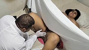 Hemmelig gynekolog knuller tykk pasients fitte uten samtykke!