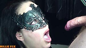 Edging Builds to Milf Millie Fox Swallowing Gigantic Cum Load