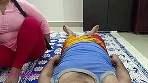 Stepdaddy sneaks desi virgin pounding while wife away hindi moans echo