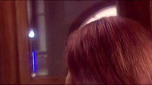 sadie blair drops to her knees and worships that massive bbc with sloppy blowjob and facial