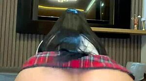 Colombian teen Latina begs professor for semester pass offering big tits cowgirl rides creampie doggystyle squirting and monster cock anal