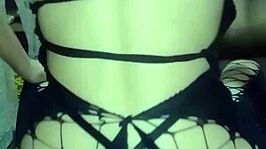 Mexican Prostitute in Lingerie Turns Slut
