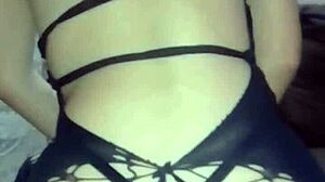 Mexican Prostitute in Lingerie Turns Slut