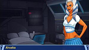 i'm like totally obsessed uh with groping orange trainer's huge boobs part 4