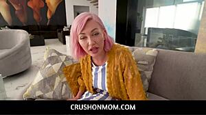 uhh my careful stepmom Adira Allure keeps me safe but wants me bad