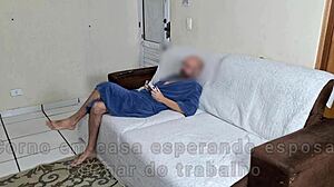 blindfolded wife prank i let buddy fuck her takin my spot