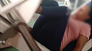 big gym ass milf comes over post-leg day for creampie doggystyle ride