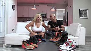 bbc foot-fucks slut soles until massive cum explosion