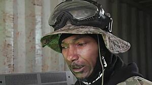 Doomsday preppers double team pussy and ass outdoor hardcore