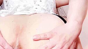 cheating latina wife craves solo masturbation on video call with strangers