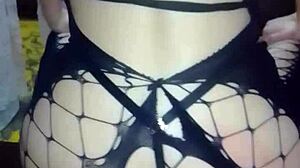 Mexican Prostitute in Lingerie Turns Slut