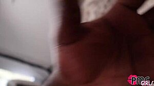 nerdy pawg savanna star gets her pussy stretched by three huge cocks in rough gangbang