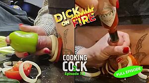 watch extreme cock torment with urethral insertion in kitchen