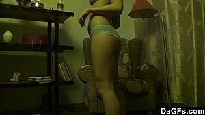 sheer panties tease my tight pussy on webcam