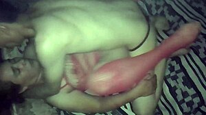 doing missionary with my sexy latina girlfriend in red lingerie and my black thong 😘🔥