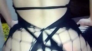 Mexican Prostitute in Lingerie Turns Slut