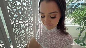 Pawg's tight holes stretched wide by massive BBC, squirting in ecstasy