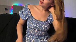 Watch this bbw virgin teen's first time pussy close up fucking hardcore homemade orgasm big natural tits