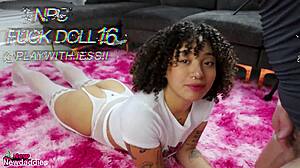 Jessi Haze Latina Doll Throat Fucked and Rimmed Hard