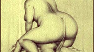 Vintage Erotic Drawings Showcase Antique Sensual Art Forms