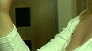 Busty Stepsis Sucks Cock Deep Then Takes Massive Cumshot on Huge Tits