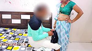 Gujarati Komal Bhabhi's Tight Ass Gets Fiercely Pounded Till She Screams