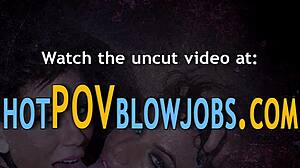 What Happens When Skank Faces Get Drenched in POV Blowbang Spunk? 