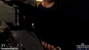 Goddess Rave Girl Wrecks Slave Asshole