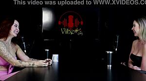 Naughty Swingers Interview Milena Moreau BDSM Toys Casting Sheer Red See-Through Putaria Part 4