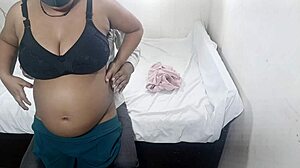 hey i bent over friend's chubby stepdaughter fucked her tight pussy doggystyle on bed