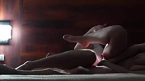 Hotel Hookup Ends in Rough Creampie Impregnating Curvy Wife!