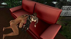Second Life Stranger in Heels Begs for Wild Shoe-Fetish Sex!