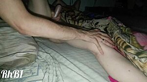 Young redhead hits deep orgasm with electric vibrator