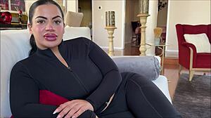 Thick Lissa Aires Cheats with Alex Adams - Step Mom Rides Daddy's Cock in Taboo Doggystyle Creampie