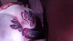 my big ass wife got tattoo without permission i fucked her anal 😈🍑💦