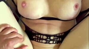 Slutty milf nina dolci chokes on deepthroat while getting drilled doggystyle first time on dating app