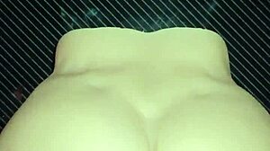 Candy tests positions with deep creampie vagina fillings up close