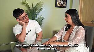 stepmother discovers stepson's virginity and feels compelled to guide him tenderly into his first intimate sexual experience together