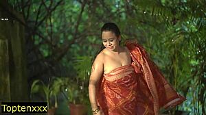 rainy day floods naughty bhabhi's desires as cheating wife rides devar's cock to orgasm