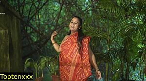 rainy day floods naughty bhabhi's desires as cheating wife rides devar's cock to orgasm